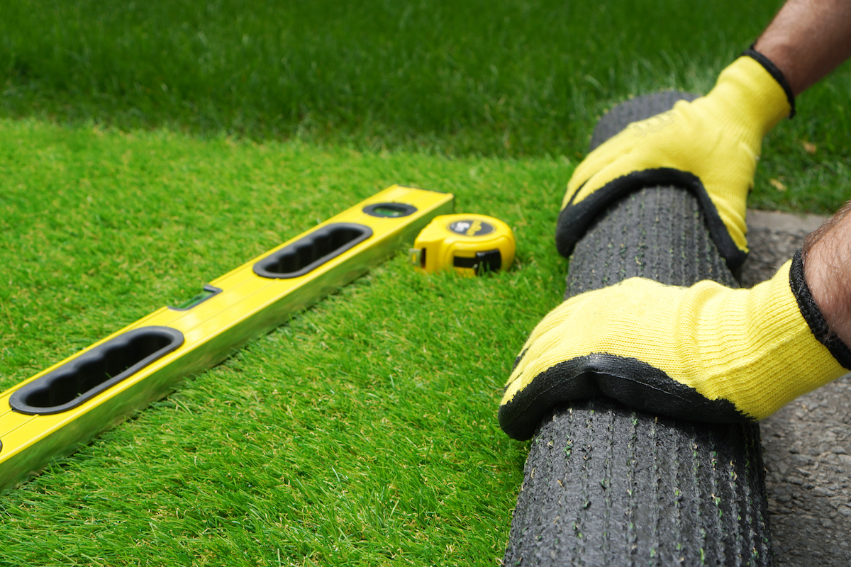 Installing Artificial Turf on Dirt - ReTurf