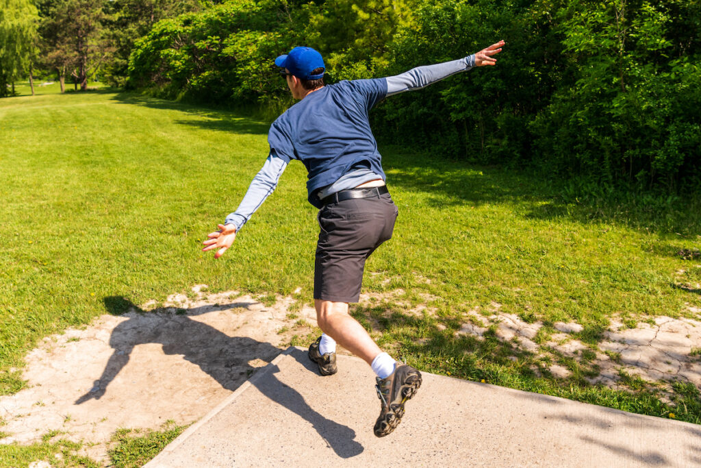 Artificial Turf Disc Golf Tee Pads ReTurf